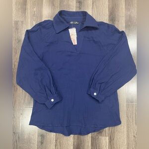 NWT Pretty Garden Muslin Cotton Blouse